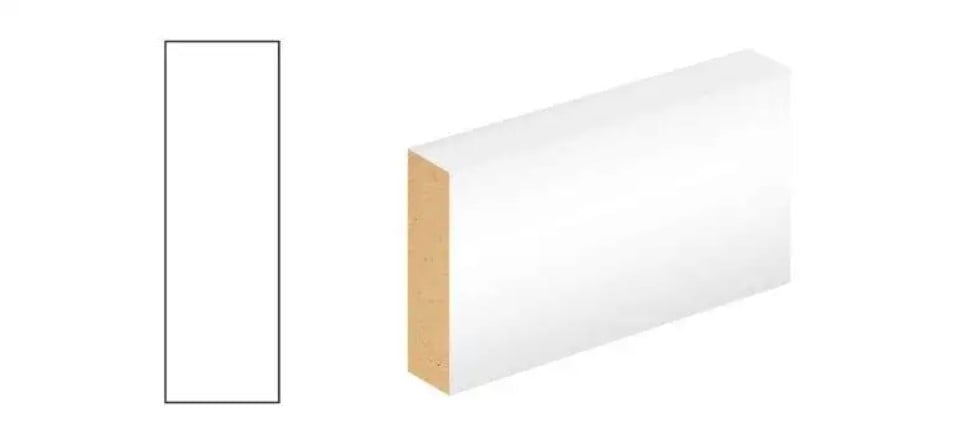 25x160x110mm White Primed MDF Base Block Price Comparisons | Compare The Build