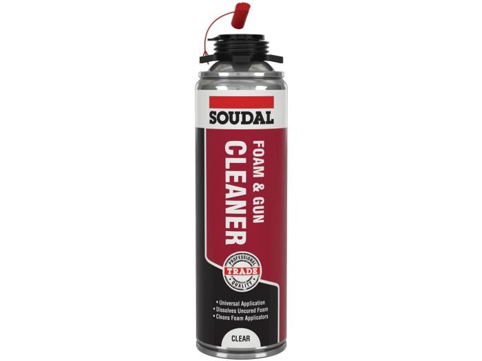 Soudal Foam & Gun Cleaner 500ml | Compare The Build