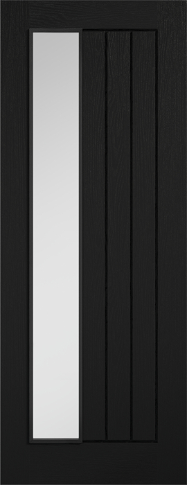 LPD Mexicano Internal Pre-finished Black Offset Glazed 1981x686x35mm Price Comparisons | Compare The Build