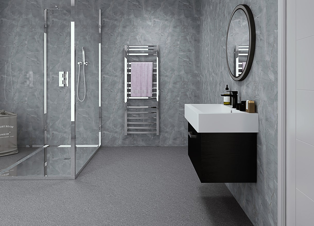 2400x1200x11mm Perform Panel Nu-Lock Ply Core - Verde Marble | Compare The Build