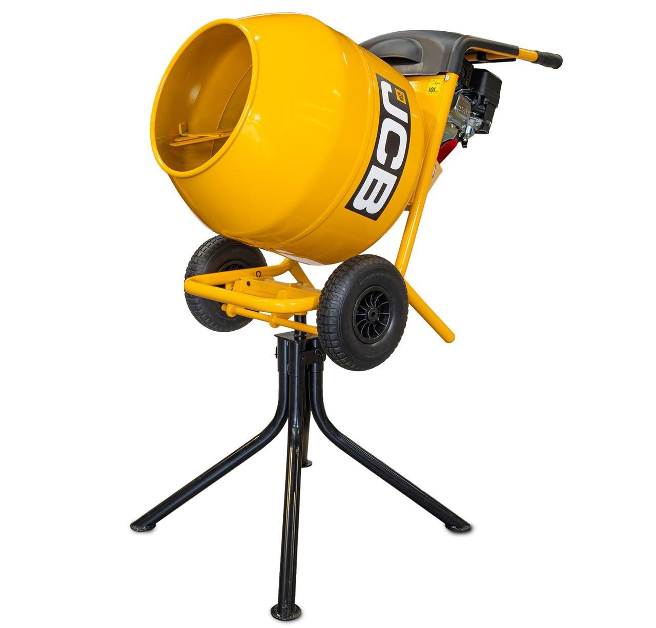 JCB Petrol 160cc 134L Seam Welded Cement Mixer 100L Working Capacity Price Comparisons | Compare The Build