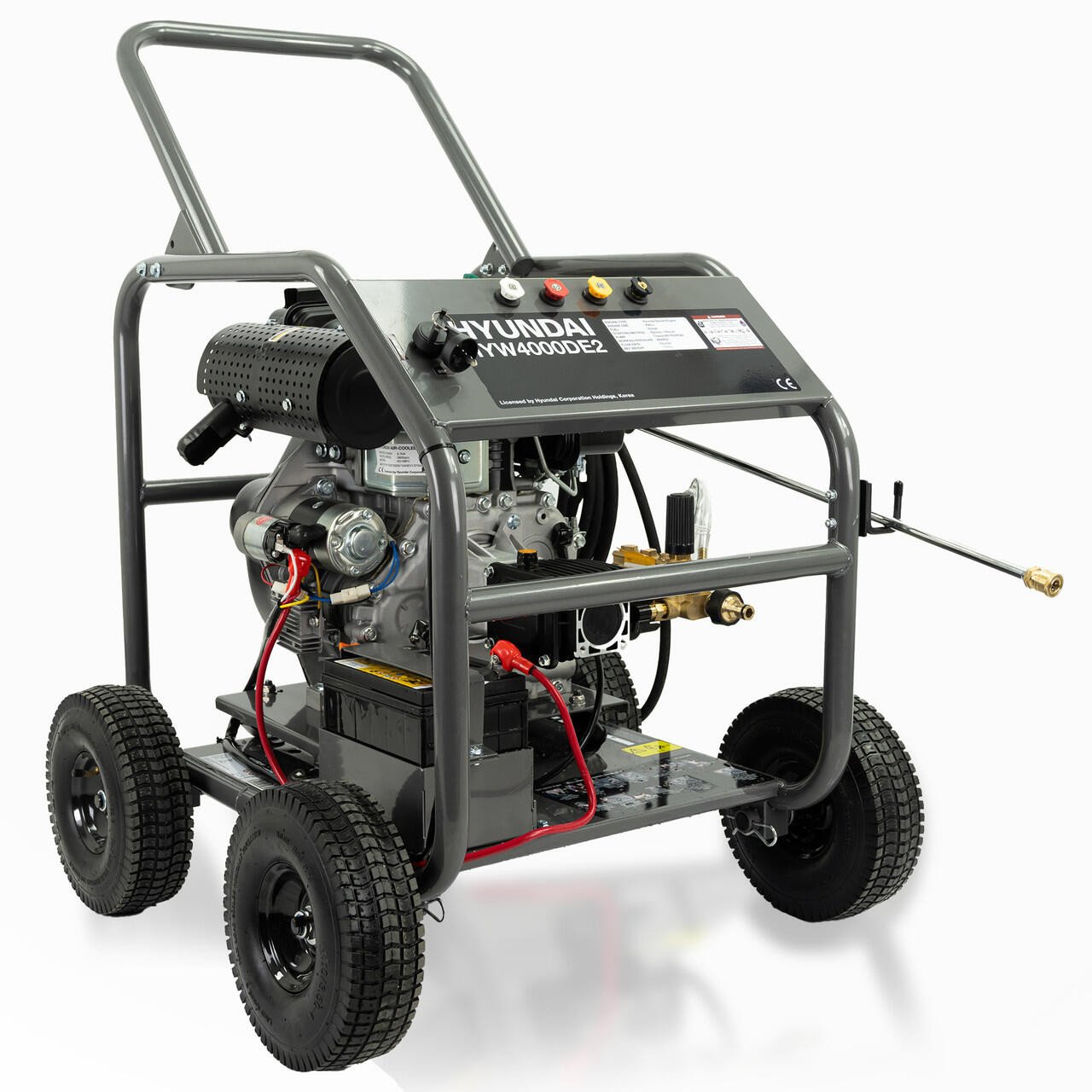 Hyundai 4000psi 275 bar Diesel Pressure Washer Annovi Reverberi Triplex Pump Price Comparisons | Compare The Build