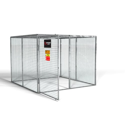 Armorgard Gorilla Gas Cage Modular Bolt-together Gas Cage 2412x2466x1831mm (GGC12) Price Comparisons | Compare The Build