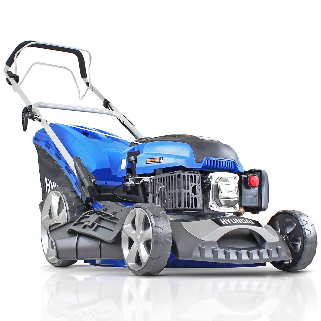 Hyundai HYM460SP 139cc Petrol Lawn Mower – Self-Propelled 460mm Cut