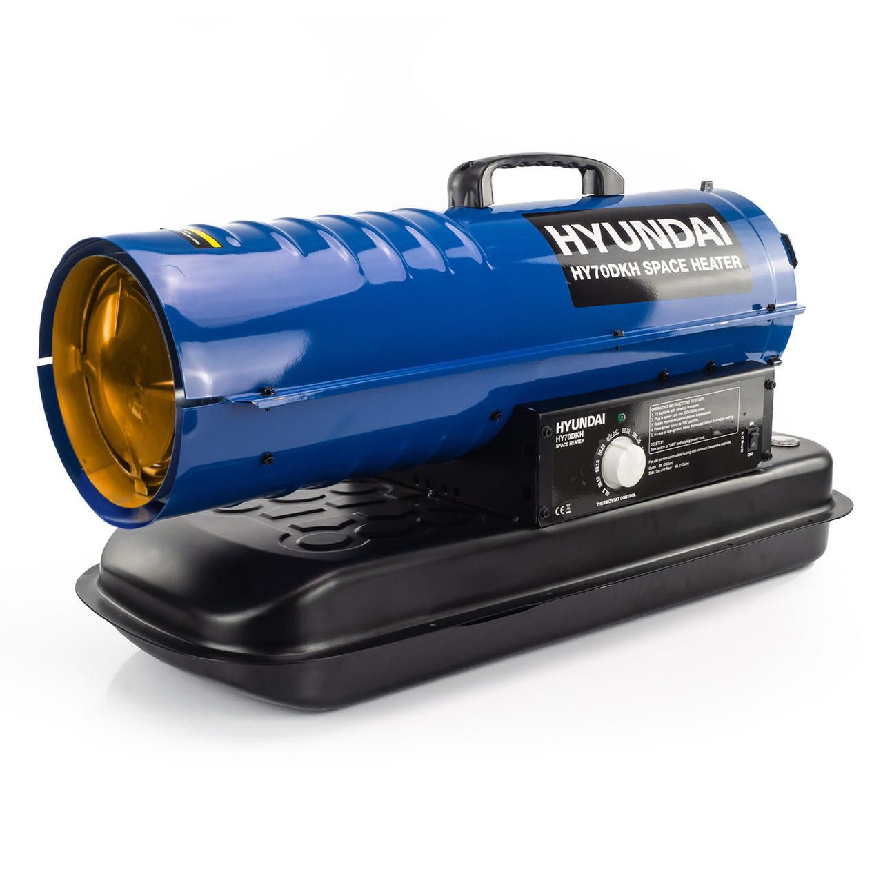 Hyundai HY70DKH 70,000 BTU Diesel Space Heater – 20kW Industrial