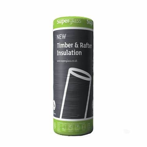 Radftyer Rall Superglass Timber & Rafter Roll 40 – Glass Mineral Wool Insulation