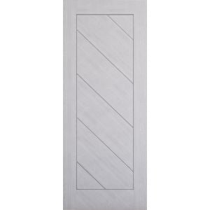 Deanta Torino Pre-Finished Light Grey Ash Internal Door 1981x610x35mm (24") (35TORLX610FSC)