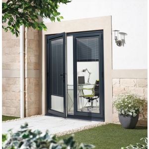 LPD Aluvu External French Door 2090x1190x70mm