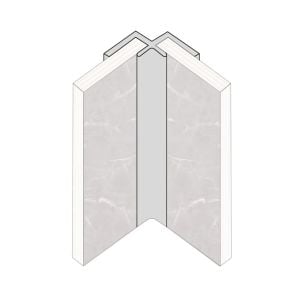 Fibo White Internal Corners 2400mm