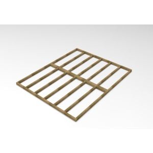 10x8 Shed Base Pressure Treated FSC® certified (Installed)