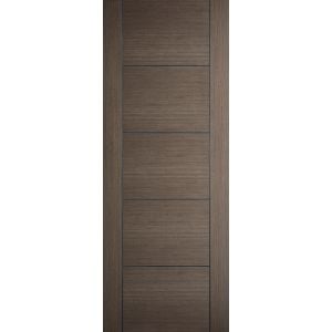 LPD Vancouver 5 Panel Pre-Finished Chocolate Grey Internal Fire Door 1981x686x44mm