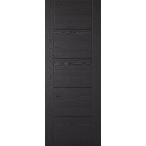 LPD Vancouver Pre-Finished Black Ash Laminated Internal Door 1981x686x35mm