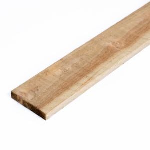 19x100x1800mm Certified Softwood Sawn Fence Slat Treated