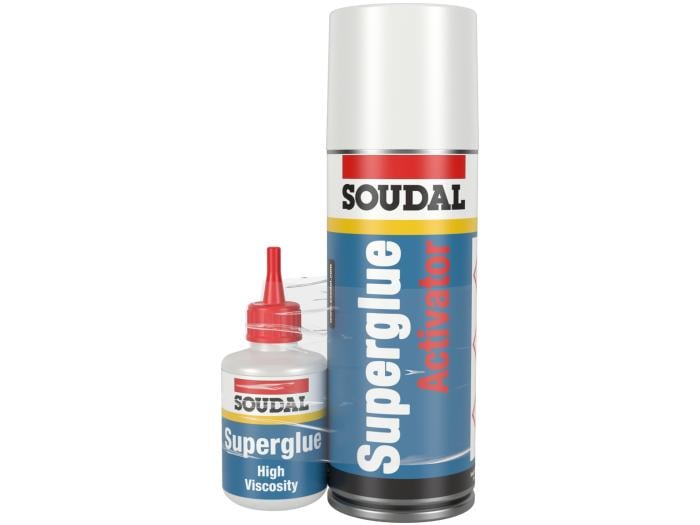 Soudal Mitre Fast Kit Standard 50g with 200ml Activator Price Comparisons | Compare The Build