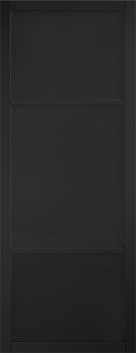 LPD Sutton Internal Pre-finished Black Internal Door 1981x838x35mm Price Comparisons | Compare The Build