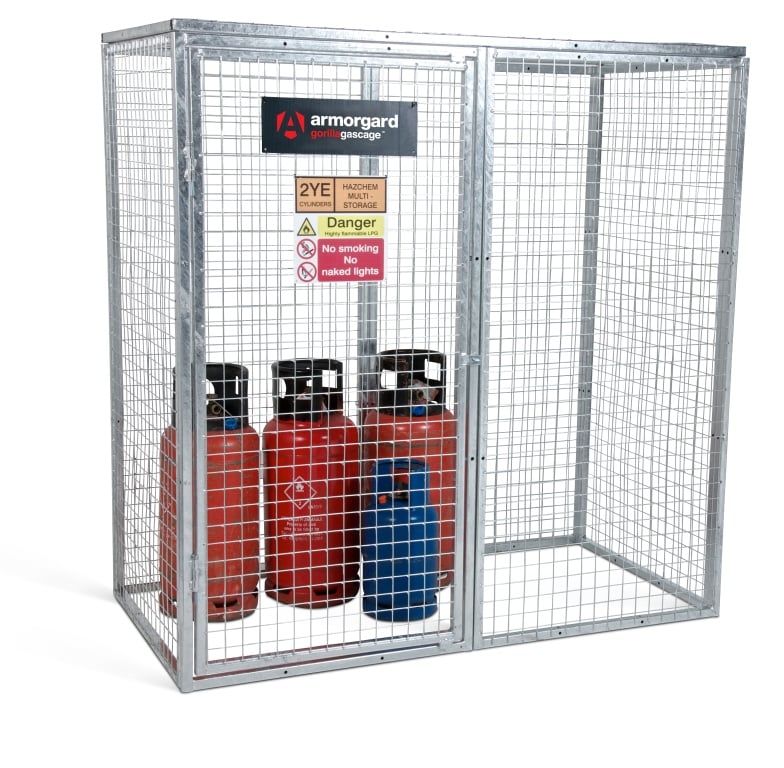 Armorgard Gorilla Gas Cage Modular Bolt-together Gas Cage 1812x966x1831mm (GGC7) Price Comparisons | Compare The Build