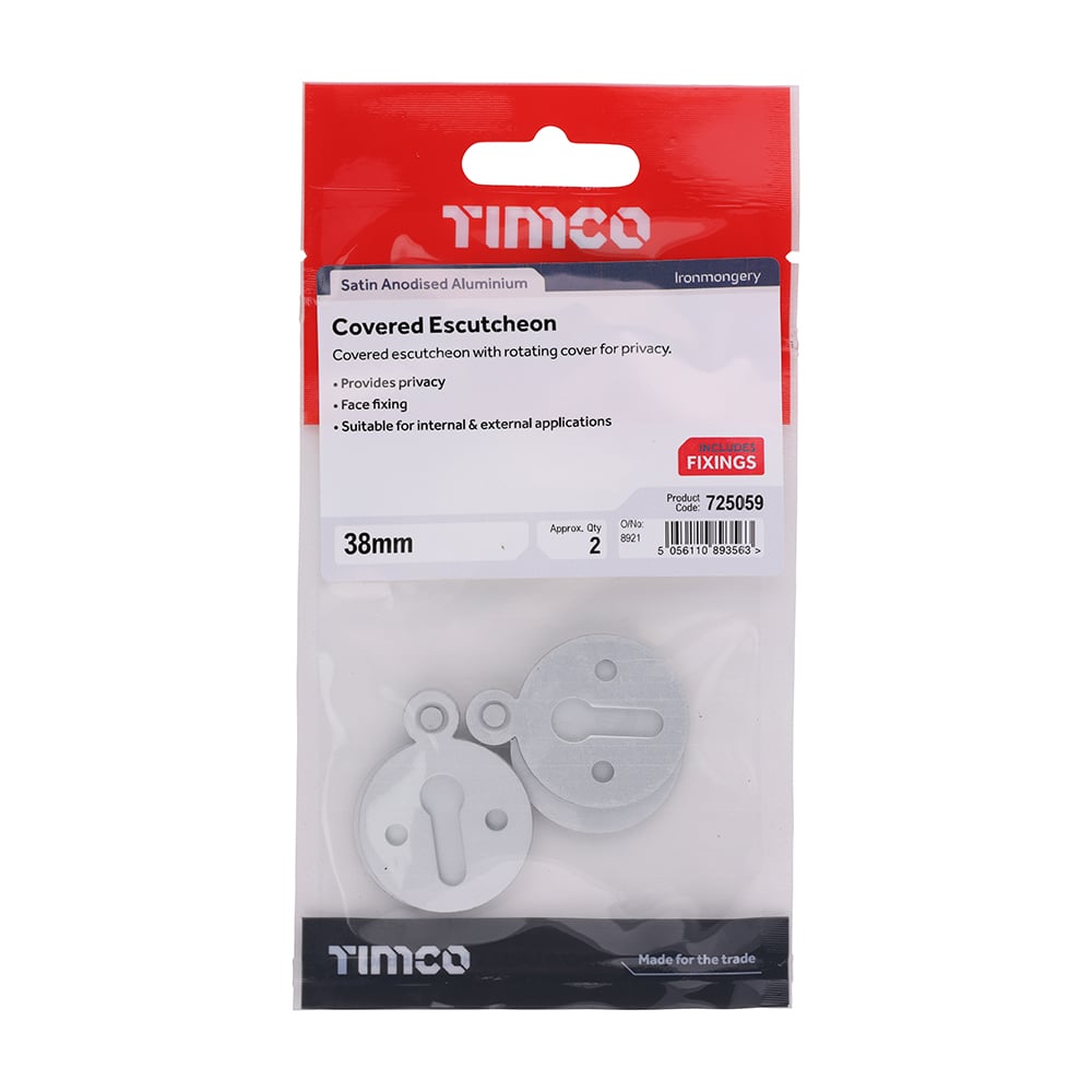 TIMco Covered Escutcheon SAA 38mm 2 PCS Price Comparisons | Compare The Build