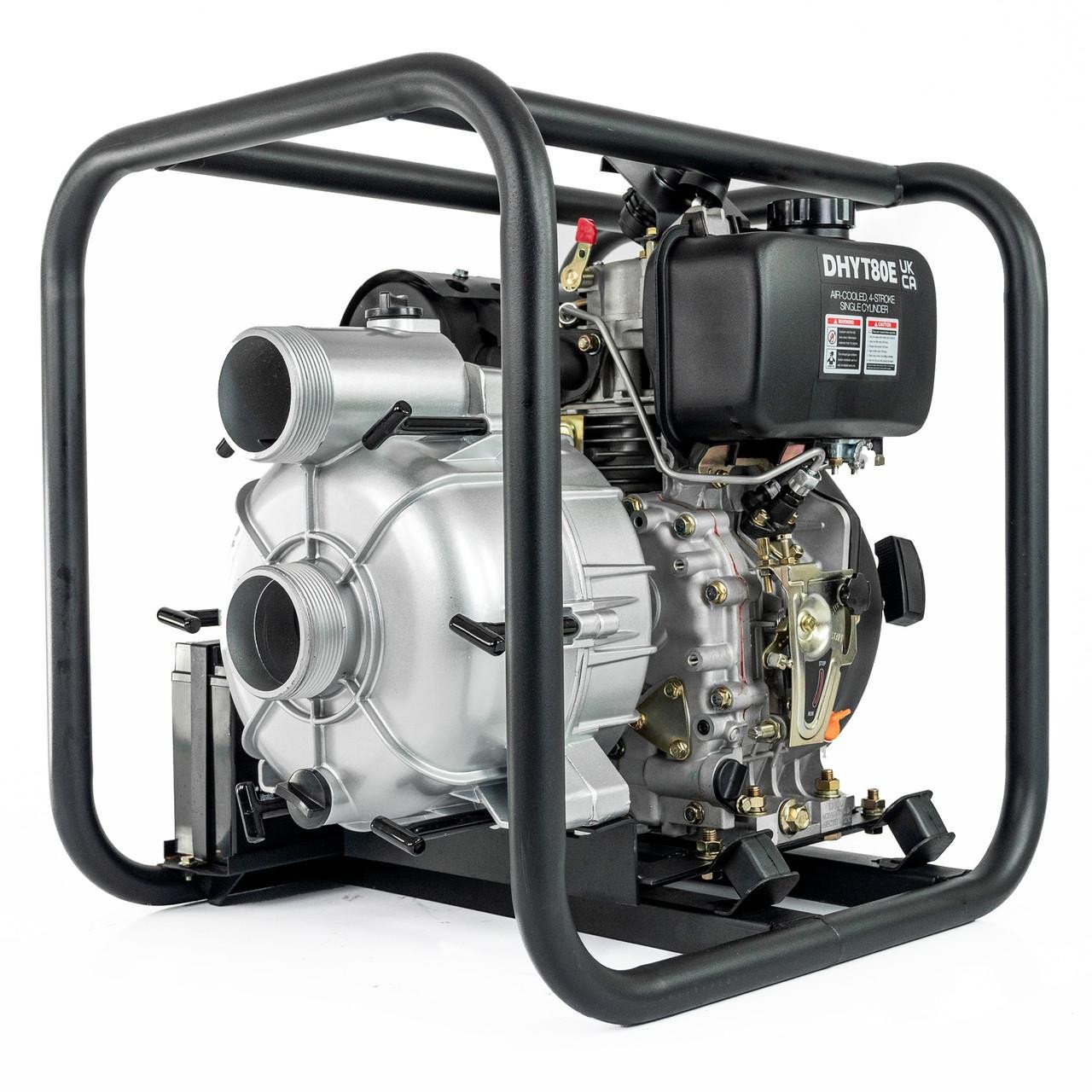 Hyundai 6hp Electric Start Open Frame Diesel Trash Water Pump Price Comparisons | Compare The Build