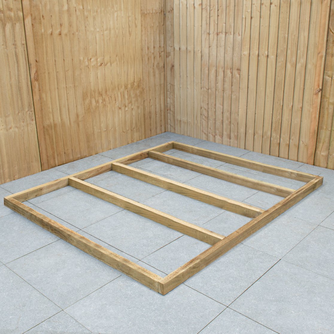 7x7 Shed Base Pressure Treated FSC® certified (Installed) Price Comparisons | Compare The Build