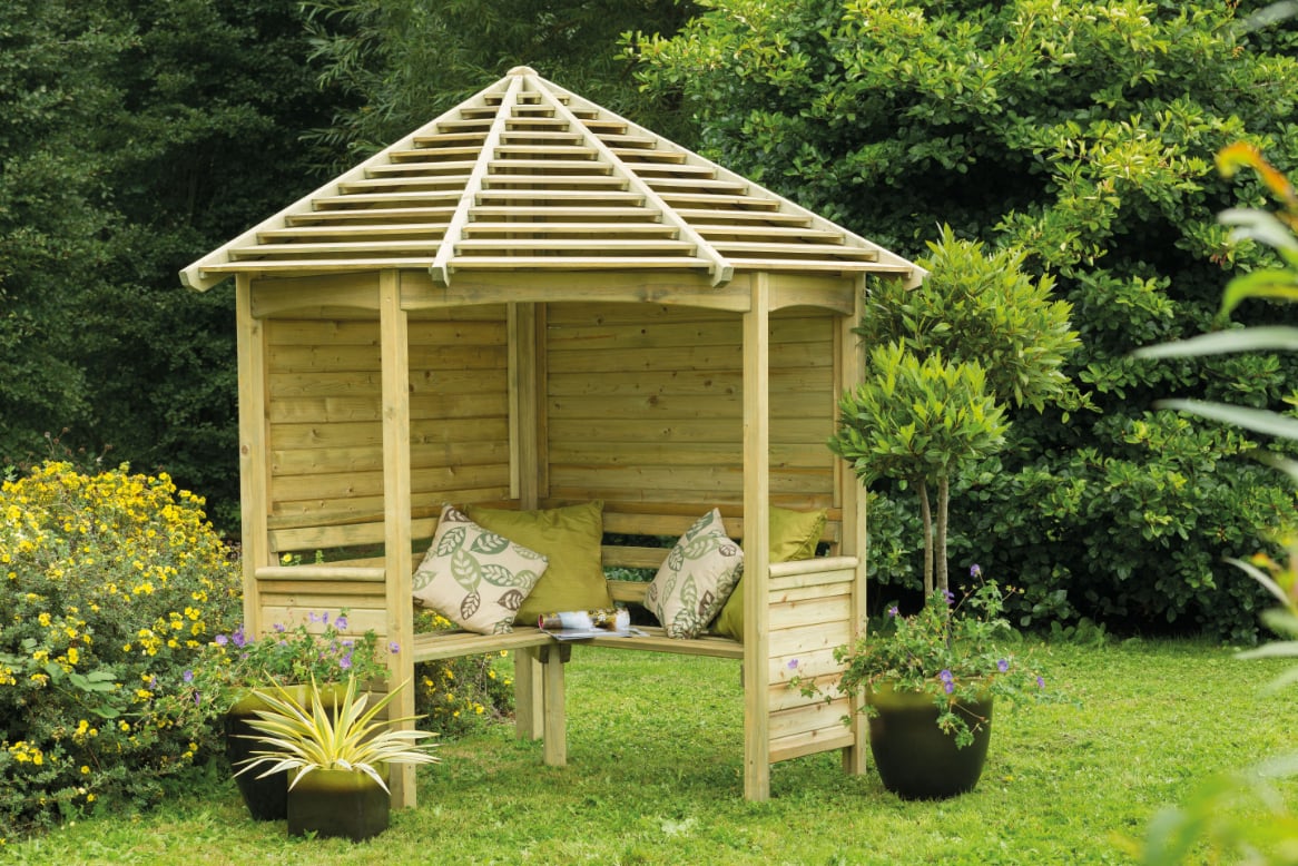 Venetian Corner Arbour FSC® certified Price Comparisons | Compare The Build