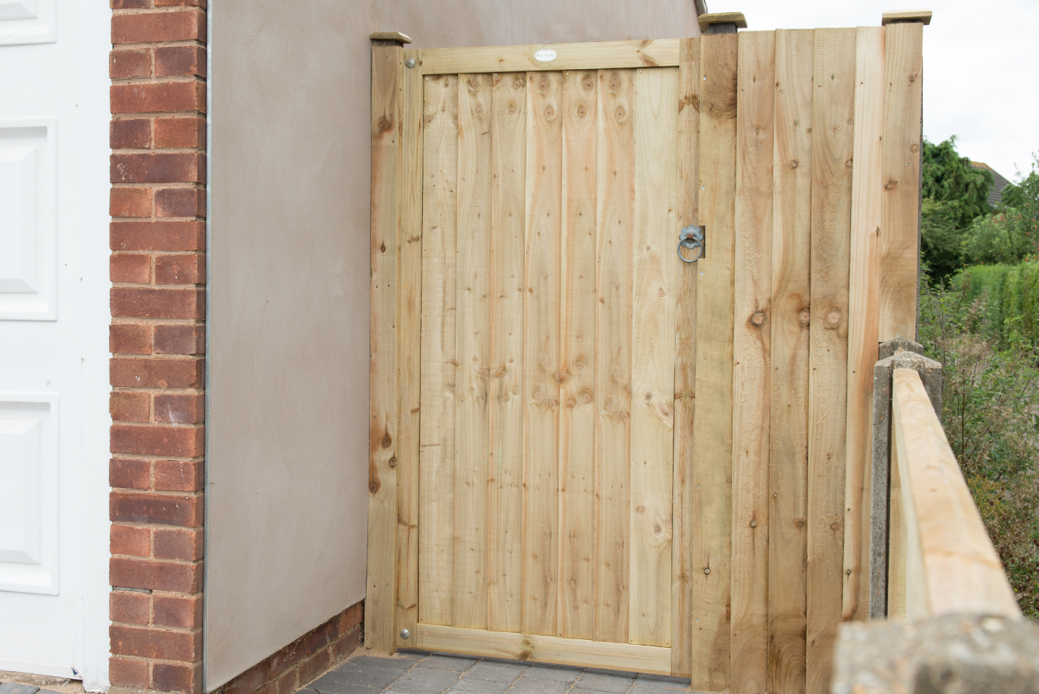 Pressure Treated Featheredge Gate 6ft (1.80m high) FSC® certified Price Comparisons | Compare The Build