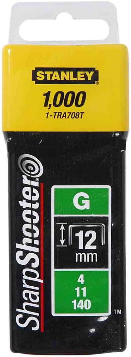 Stanley 1-TRA-708T Heavy Duty Staple 12mm (1000) Price Comparisons | Compare The Build