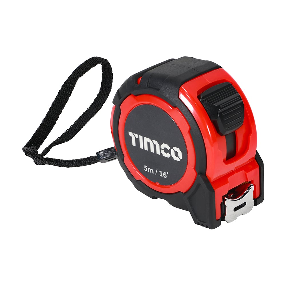 TIMco 5MTAPEM 5m/16ftx25mm Tape Measure Price Comparisons | Compare The Build