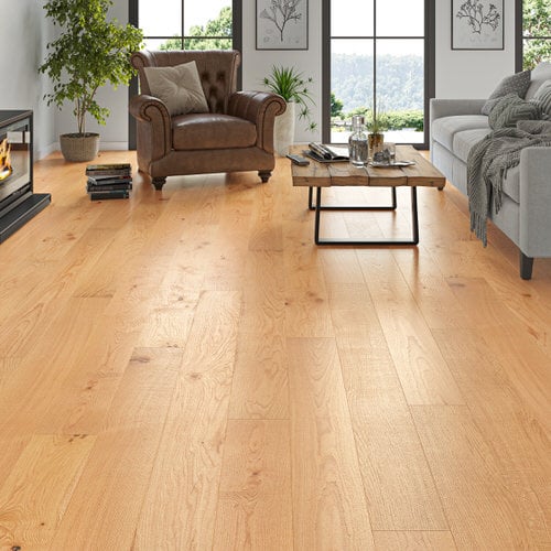 Infinite Flooring Rustic Engineered Oak Brushed and Oiled T&G 20x190x1900mm (1.805m²/pack) Price Comparisons | Compare The Build