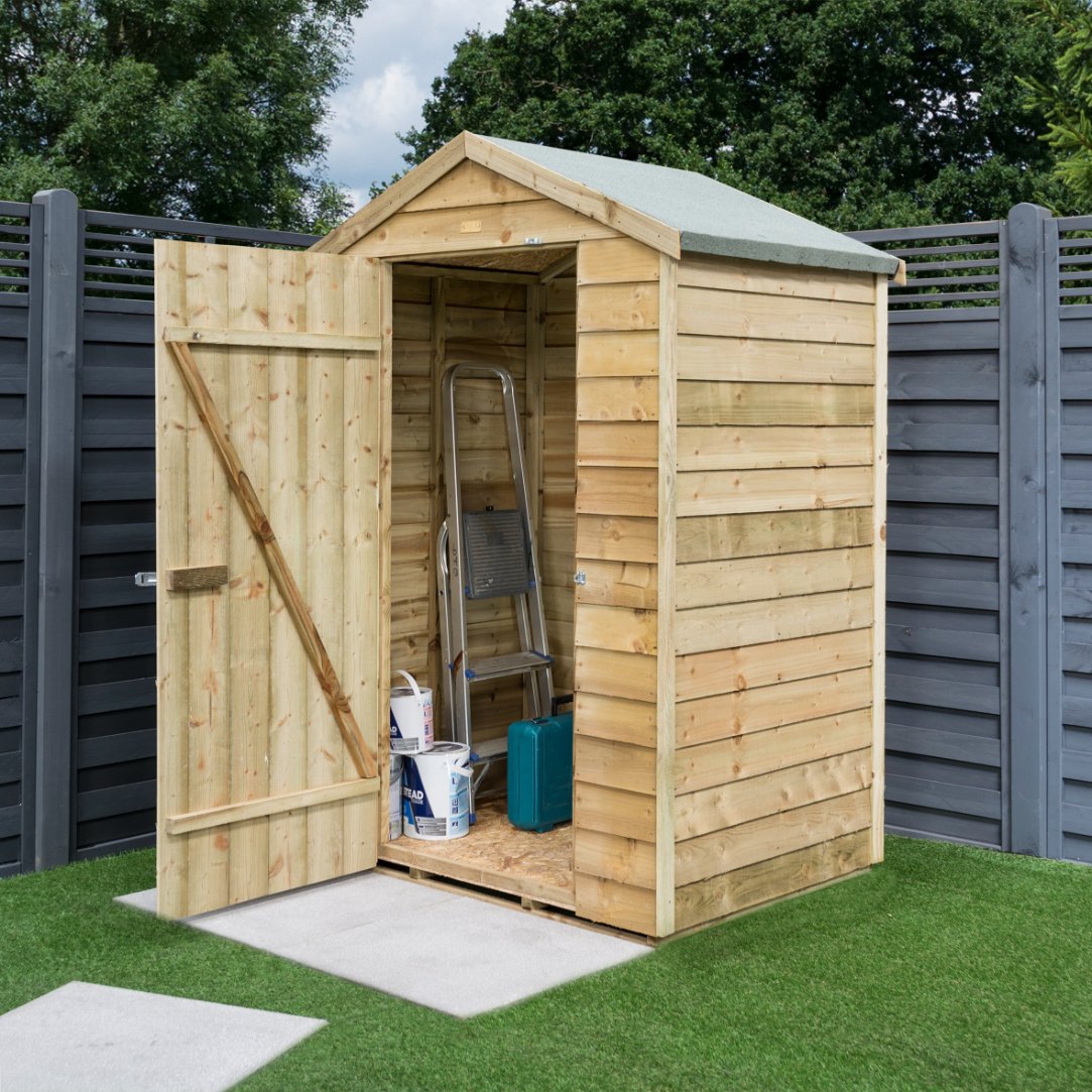 Rowlinson Overlap 4x3 Shed Price Comparisons | Compare The Build