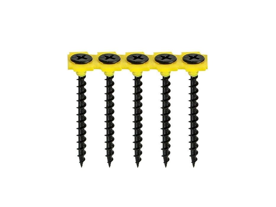 TIMco 3.5x50mm 00050COLDYS Collated Drywall Screw Coarse Thread - PH - Black (1000/Box) Price Comparisons | Compare The Build