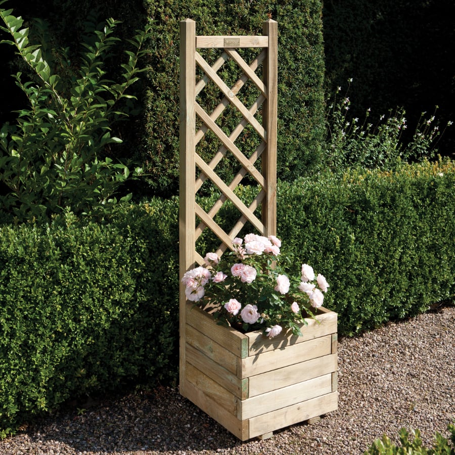 Rowlinson Square Planter & Lattice Price Comparisons | Compare The Build