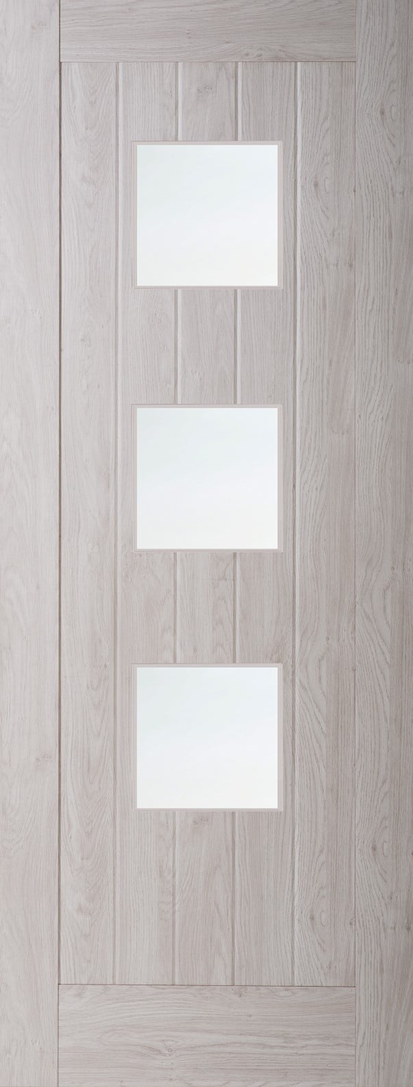Finewood Mexicano 3 Light Fully Finished Smokey Grey Internal Door White Laminated Glass 2040x826x40mm (ILGMEX3LWL826) Price Comparisons | Compare The Build