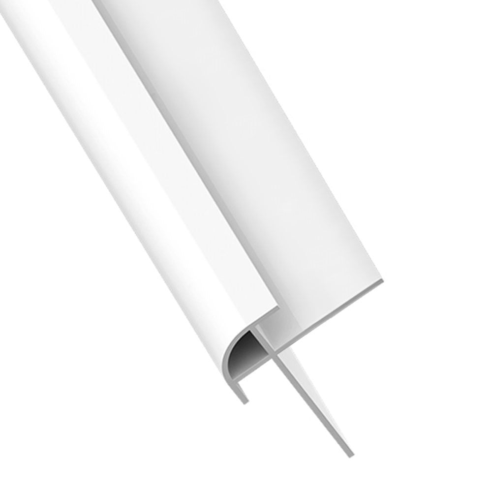 Wet Panel Extrusion External Corner 2400mm White Price Comparisons | Compare The Build